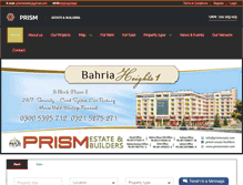 Tablet Screenshot of prismestate.com